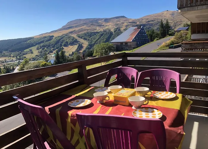 Lama-gite-des-puys T3 Lamadalet, Vue Sud, Terrasse, Parking Prive Apartment